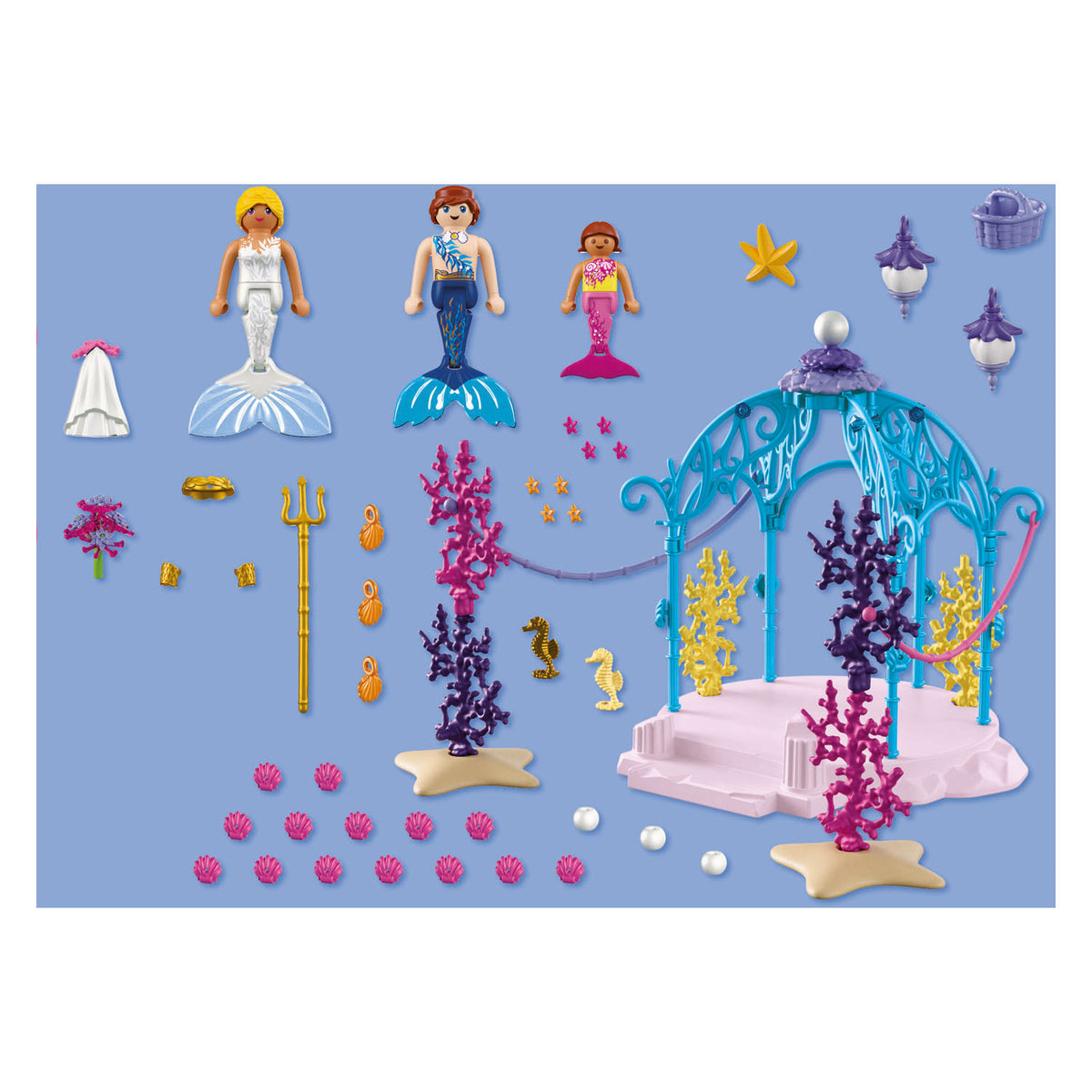 Playmobil fantasy magic onderwaterbruiloft - 72104