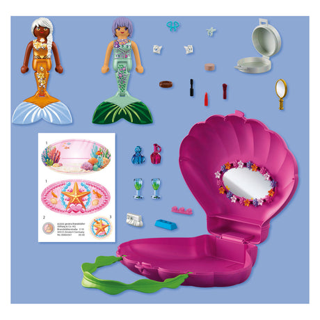 Playmobil fantasy magic zeemeermin schelpentas - 72105