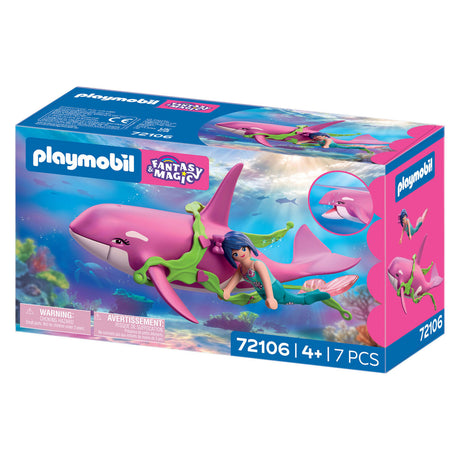 Playmobil fantasy magic orka speelgoed met zeemeermin en accessoires.
