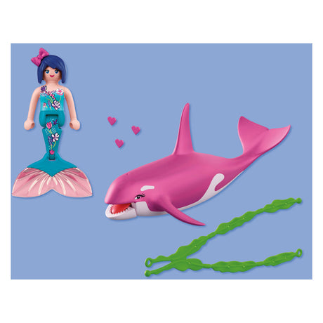 Playmobil fantasy magic orka speelgoed met zeemeermin en accessoires.