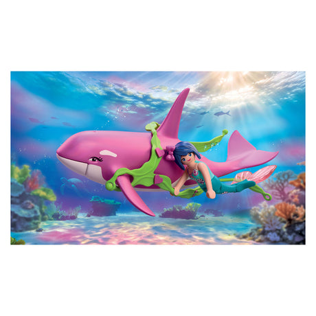 Playmobil fantasy magic orka speelgoed met zeemeermin en accessoires.