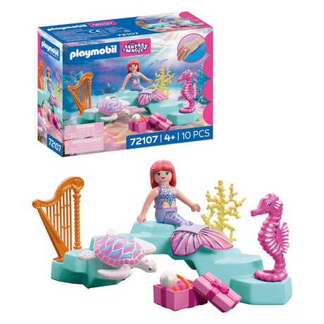 Playmobil fantasy magic zeemeermin met geschenk - 72107