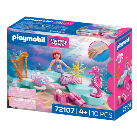 Playmobil fantasy magic zeemeermin met geschenk - 72107