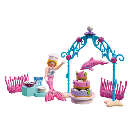 Playmobil fantasy magic onderwater bruiloftbuffet - 72108.