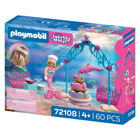 Playmobil fantasy magic onderwater bruiloftbuffet - 72108.