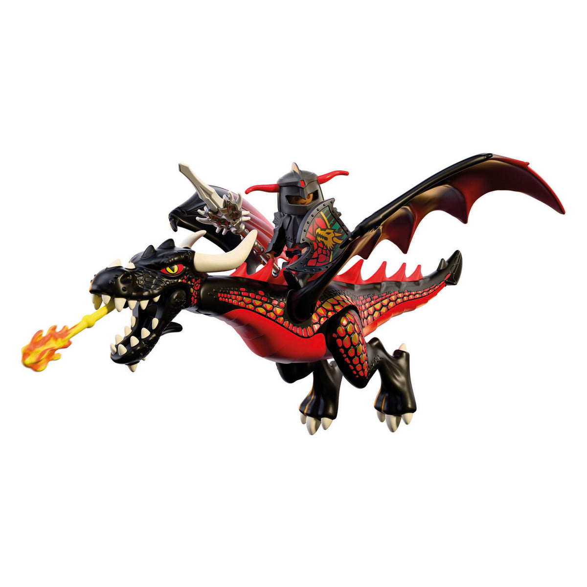 Playmobil knights zwarte draak - 72114