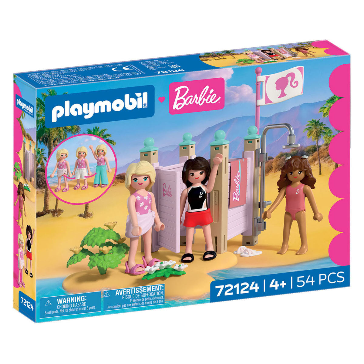 Playmobil barbie strandkleding - 72124