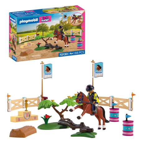 Playmobil horses wedstrijd rijbak - 72130