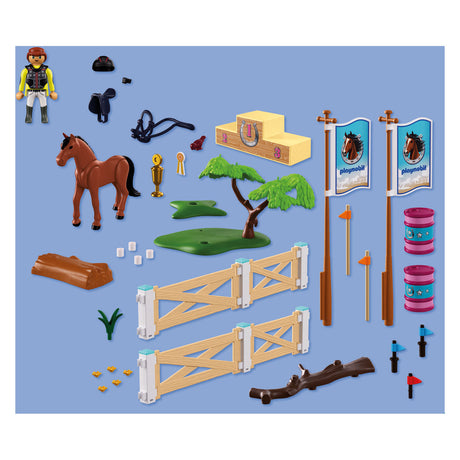 Playmobil horses wedstrijd rijbak - 72130