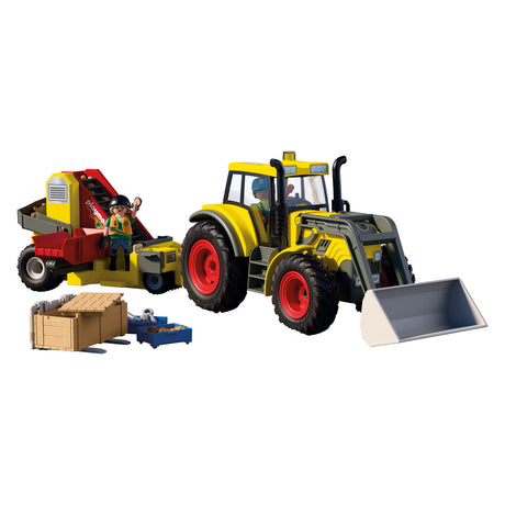 Playmobil country grote tractor met aardappelrooier - 72161