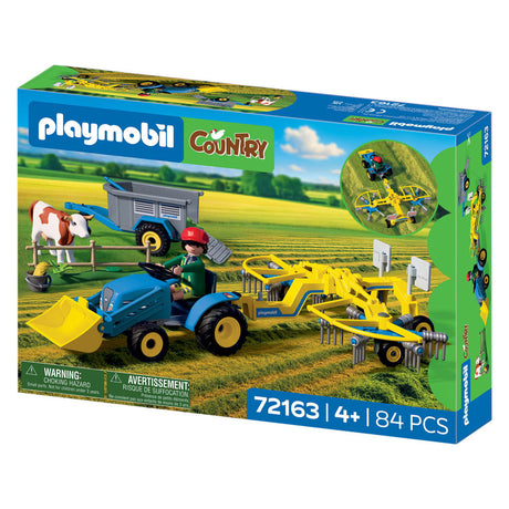 Playmobil country kleine tractor met hooimaaier - 72163