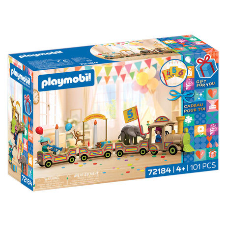 Playmobil verjaardagstrein - 72184