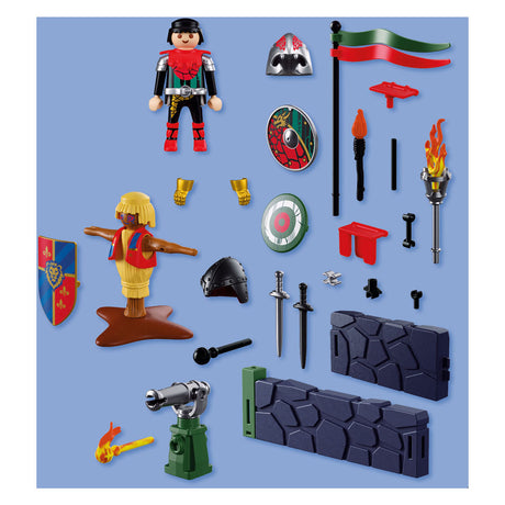 Playmobil knights drakenridder gevechtstraining - 72213