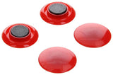 Mack 1003662 - bordmagneet kunststof rood 4 st 30mm | 10 stuks