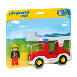 Camion de pompiers Junior Playmobil avec échelle 6967