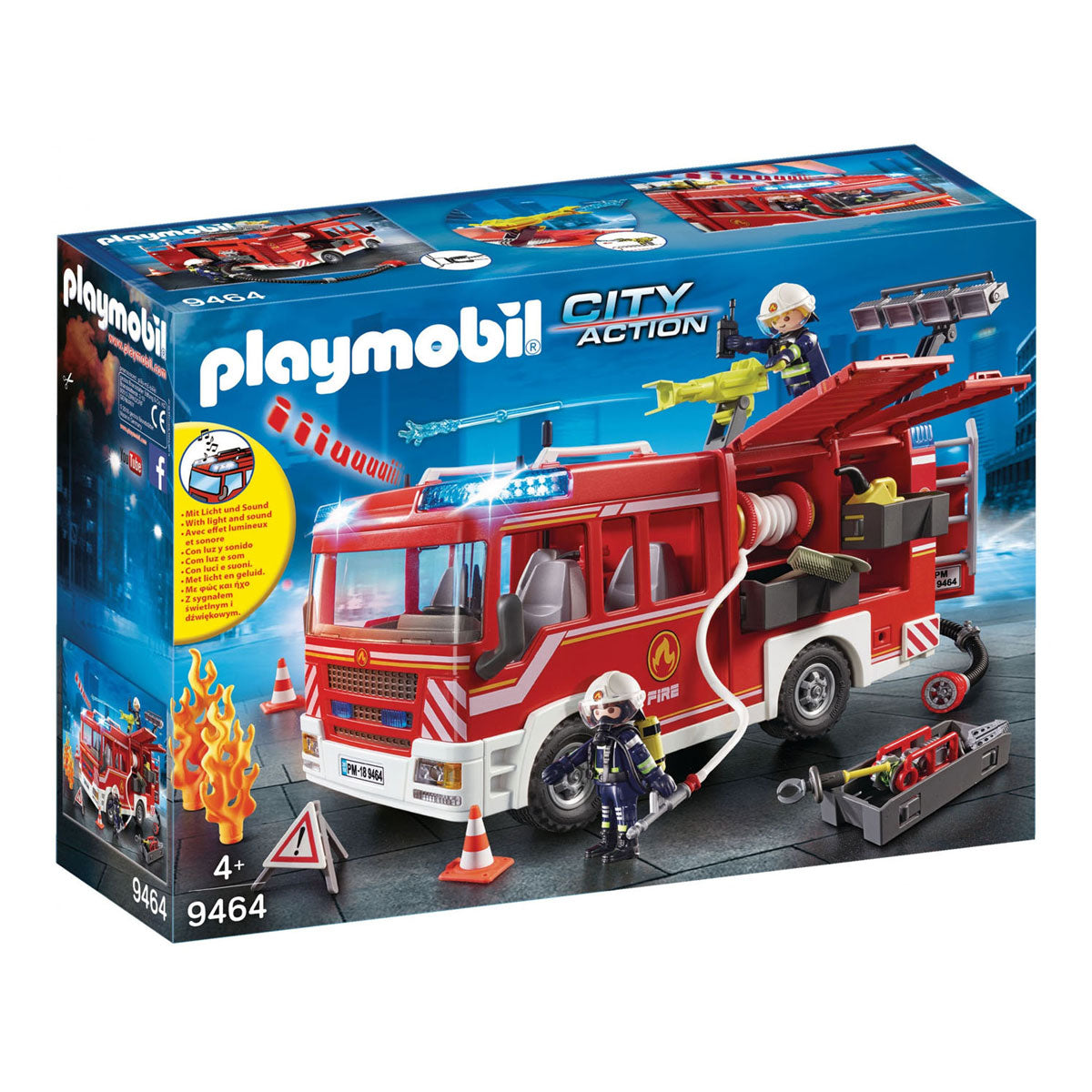 Playmobil City Action: Fire Brigade Pump Truck (9464)