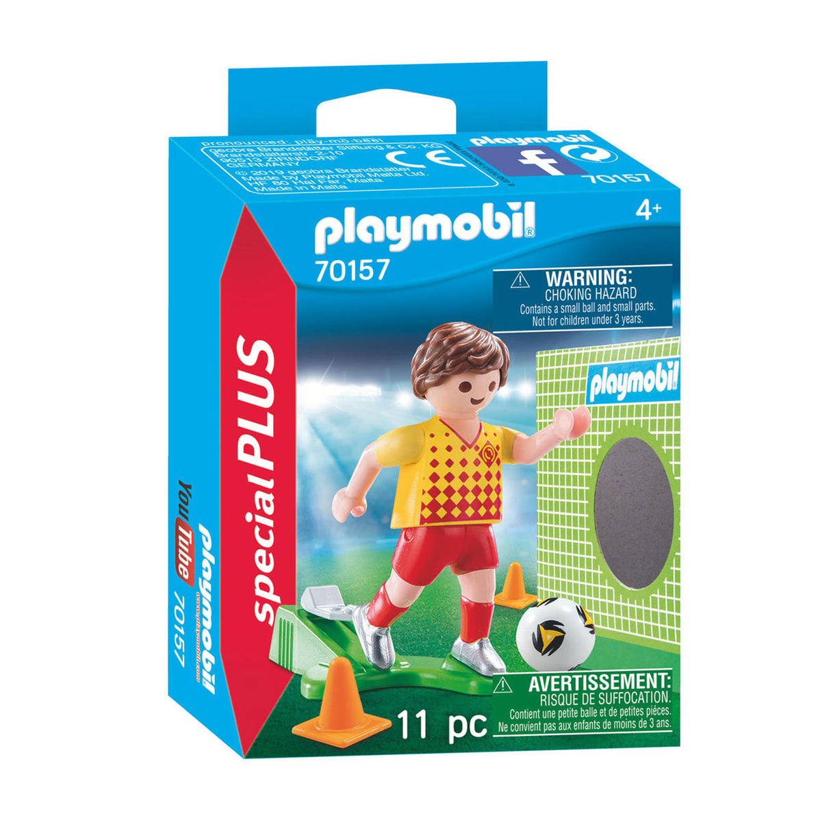 Playmobil 70157 futbolista con Doel