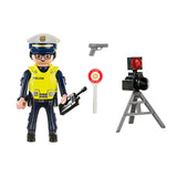 PlayMobil 70305 Oficial de policía con control flash