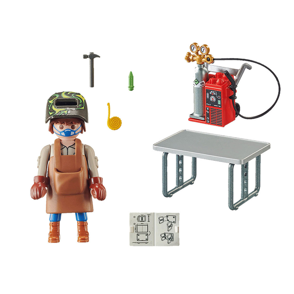 PlayMobil Specials soldador con equipo 70597