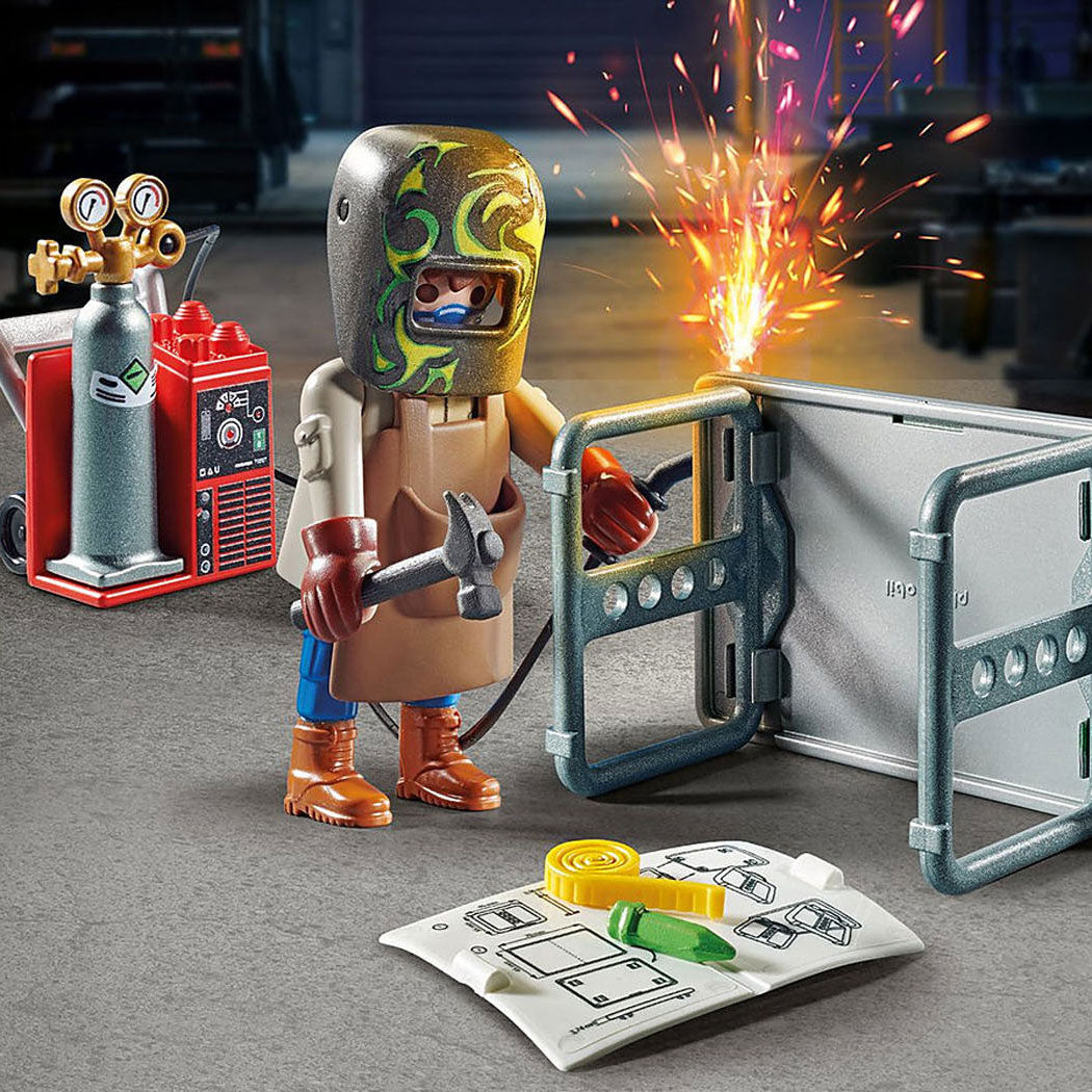 Playmobil Specials Welder With Equipment 70597