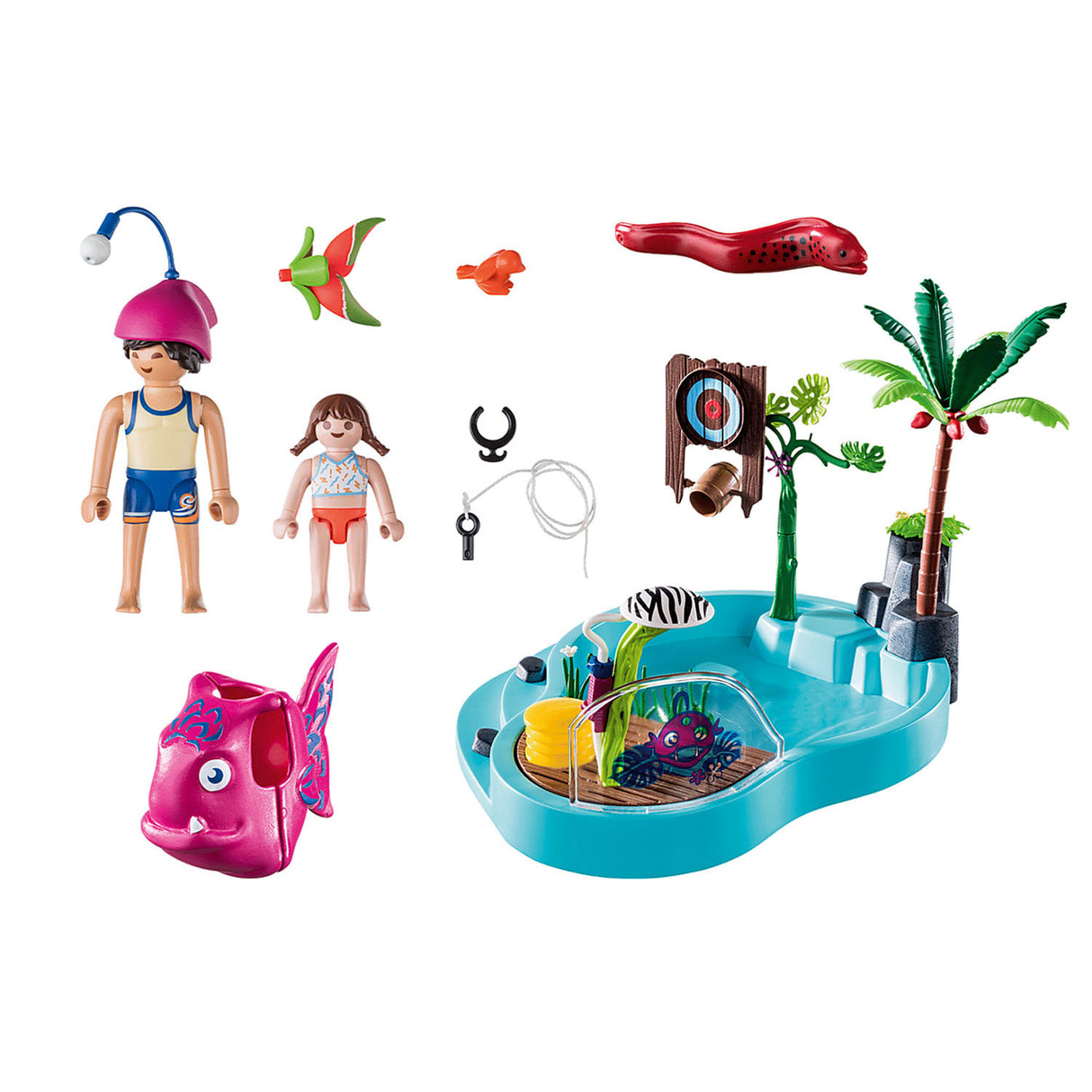 Playmobil Family Fun Basen z Watersplash 70610