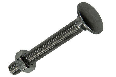 Mack 1019917 - houtbout + moer roestvrijstaal 3 st m8 x 60 mm | 5 stuks