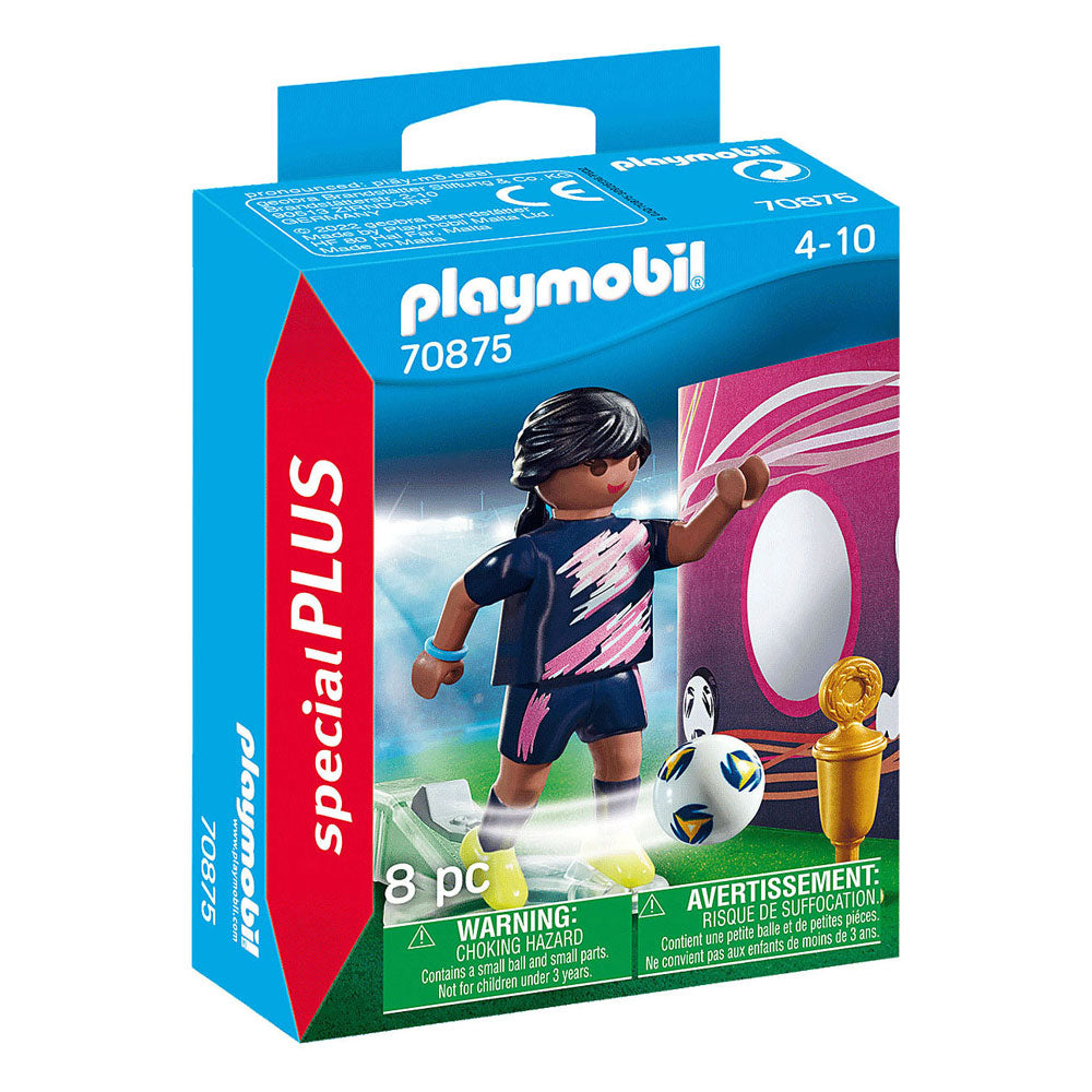 Playmobil Spezials Futtball Star mat Zilwall 70875