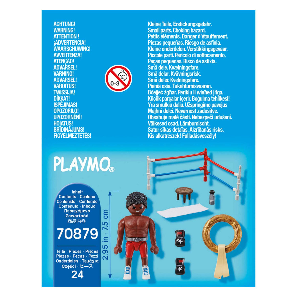 Playmobil Specials Bokskampioen 70879