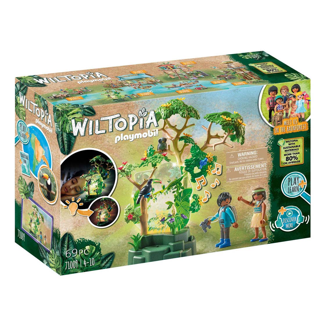 Playmobil Wiltopia Night Light Rainforest 71009