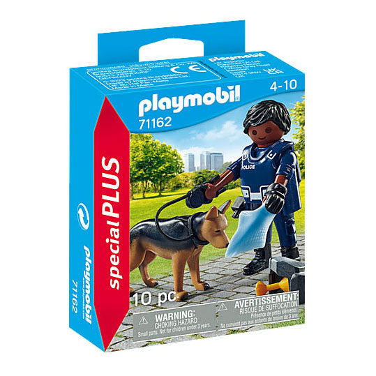 Playmobil Spezialitéitsoffizéier mam Spuer 711162