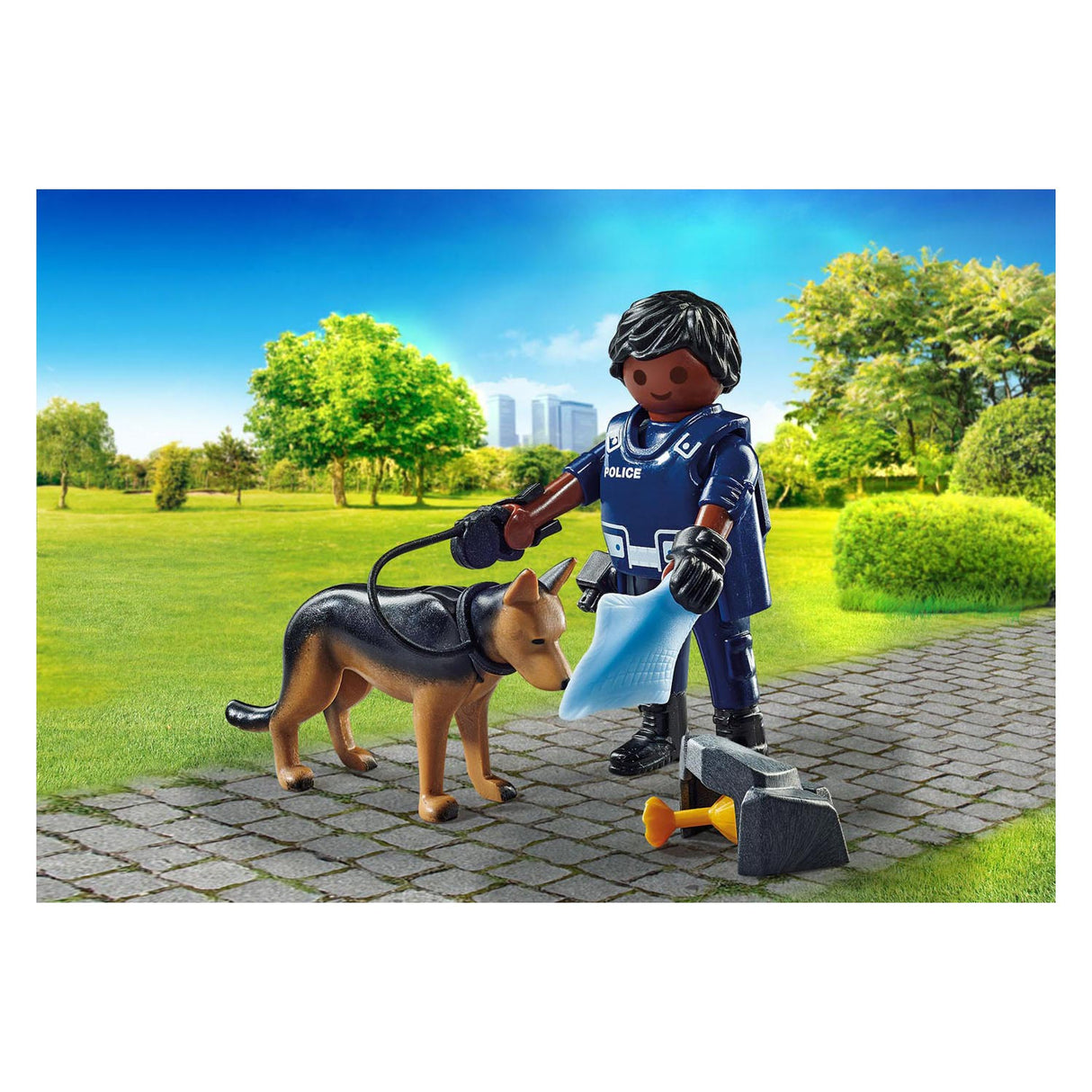 Playmobil Specials Police Funkcjonariusze ze Speurhond 71162