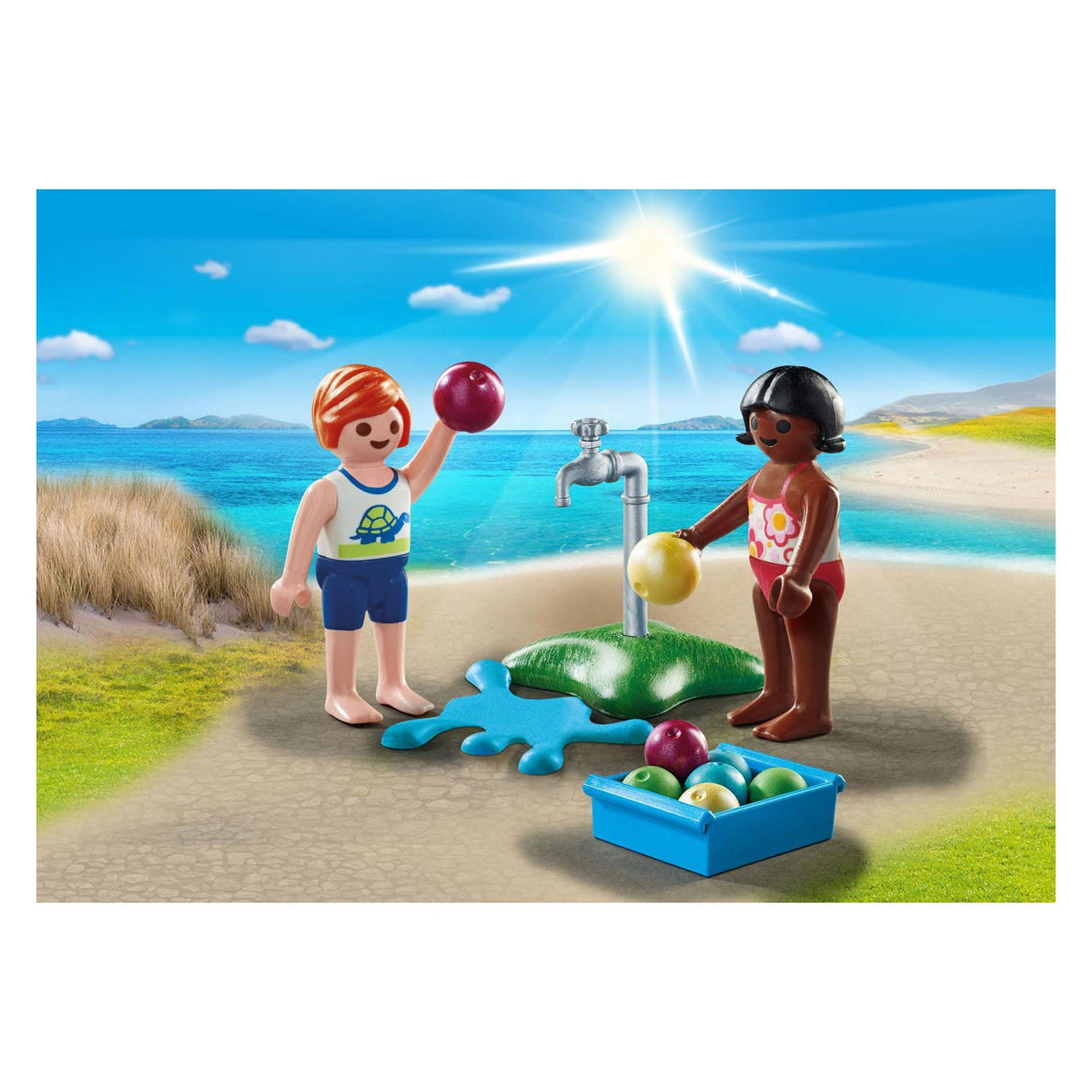 Playmobil Special Plus Kinderen met waterballonnen 71166