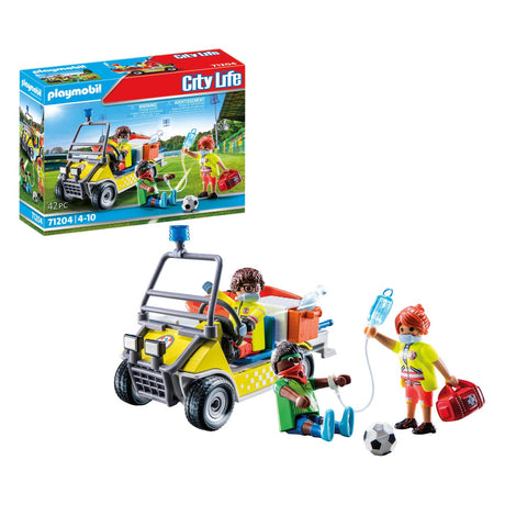 Playmobil City Life Rescue Car 71204