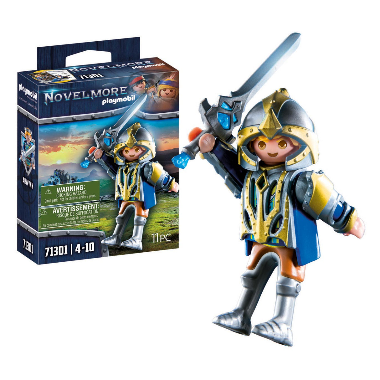 Playmobil Novelmore Arwynn met Invincibus 71301