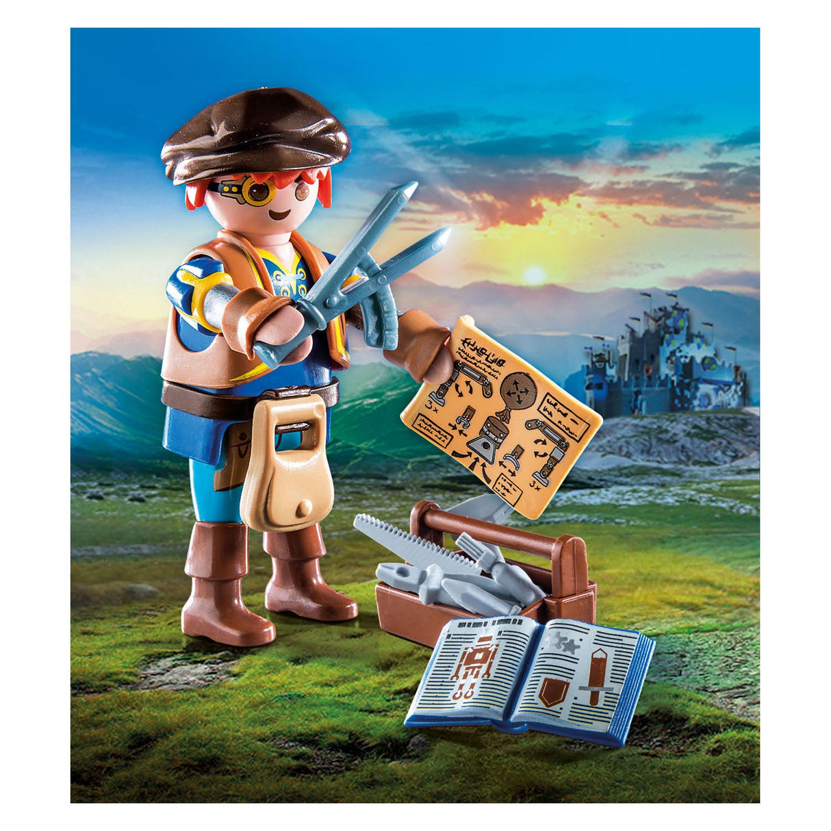 PlayMobile novelmanzmore Dario mat Tools 71302