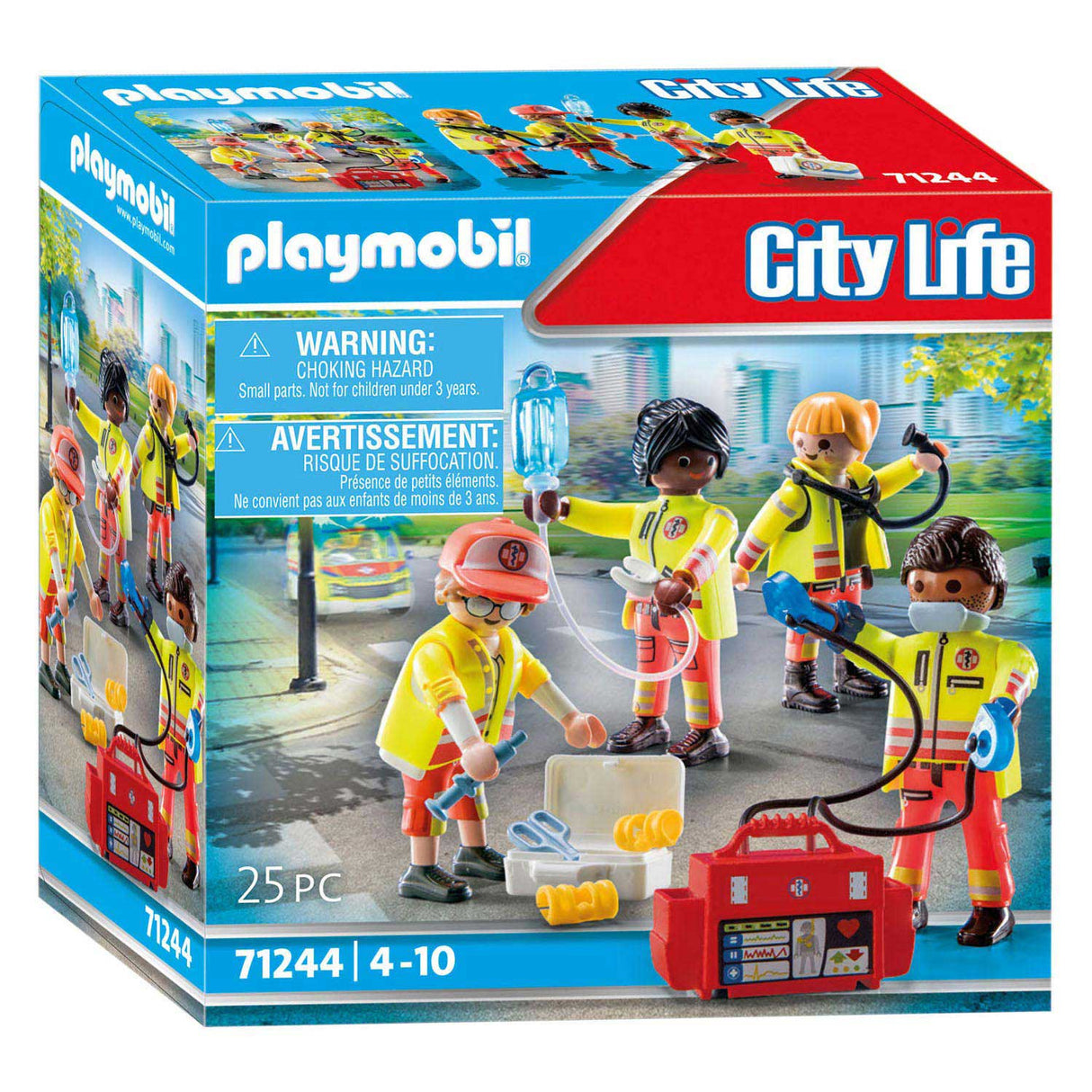 Playmobil City Life Rescue Team 71244