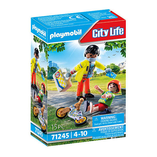 Medicinska sestra Playmobil City s pacientom 71245