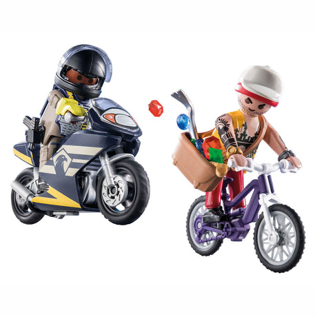 Playmobil Starterpack Unité spéciale et bijoux 71255