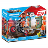 Playmobilstarterpack Stuntshow Motor mit Feuerwand 71256