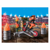 Playmobilstarterpack Stuntshow Motor mit Feuerwand 71256