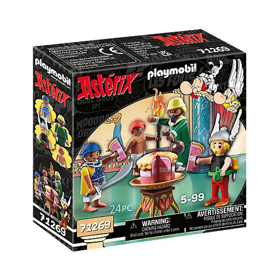 Playmobil Asterix Zastrupljena torta iz Plurkisa 71269