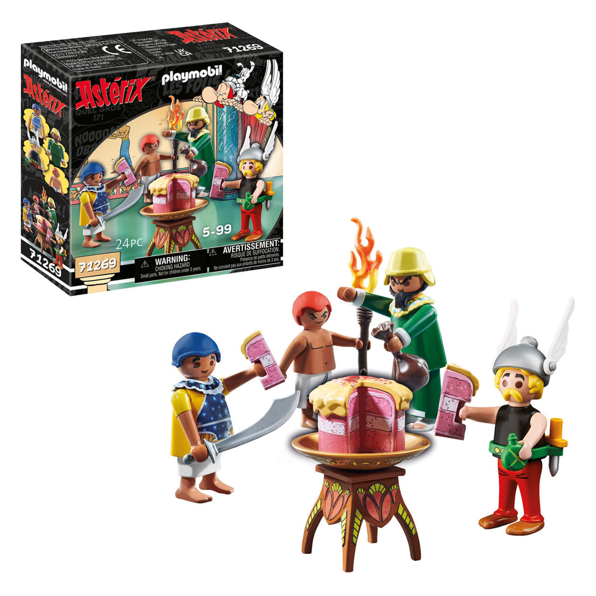 Playmobil Asterix La torta avvelenata da Plurkis 71269