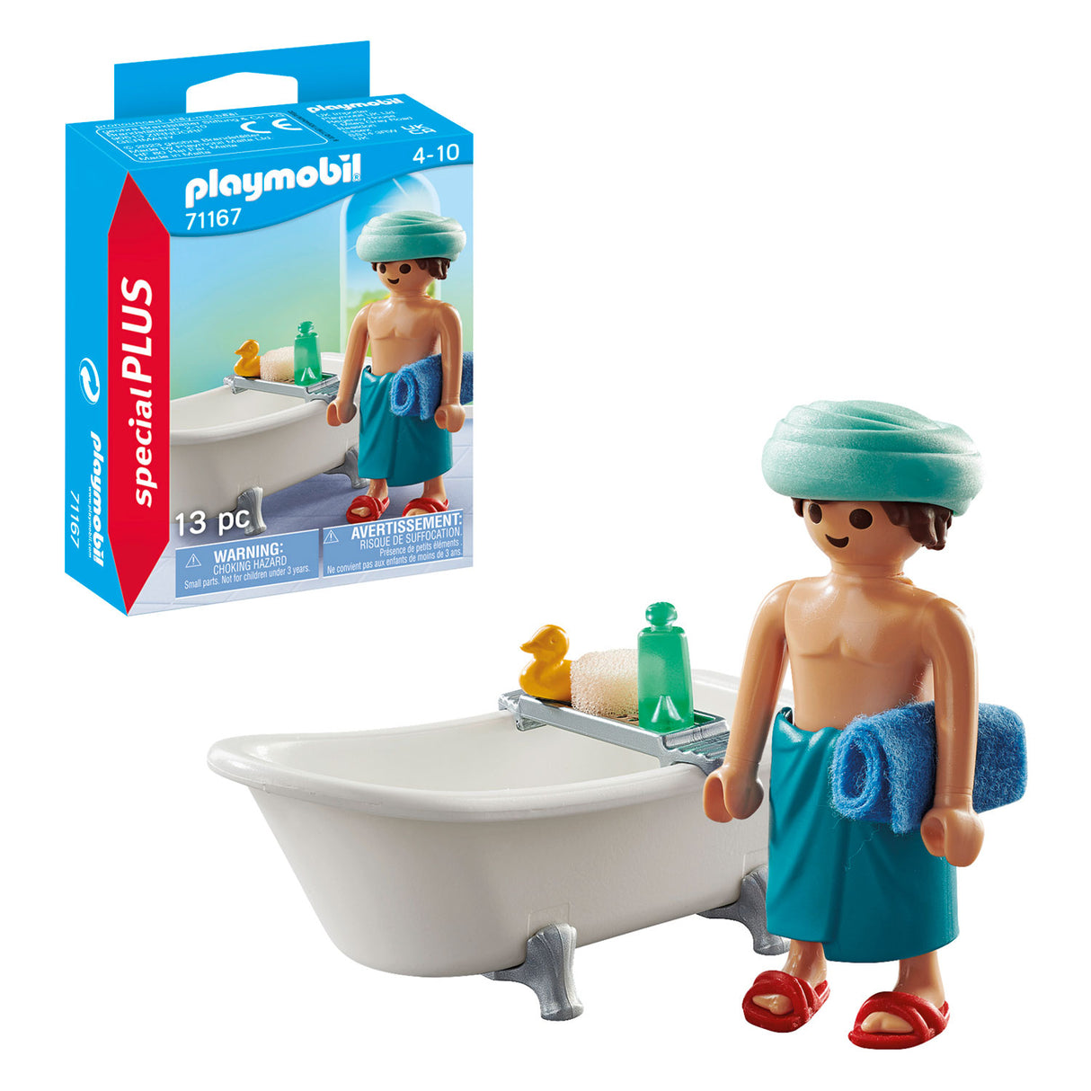 PlayMobil Especials hombre en Badkuip 71167