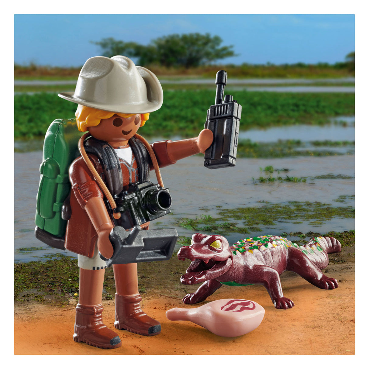 Playmobil Specials Researcher s Young Caiman 71168