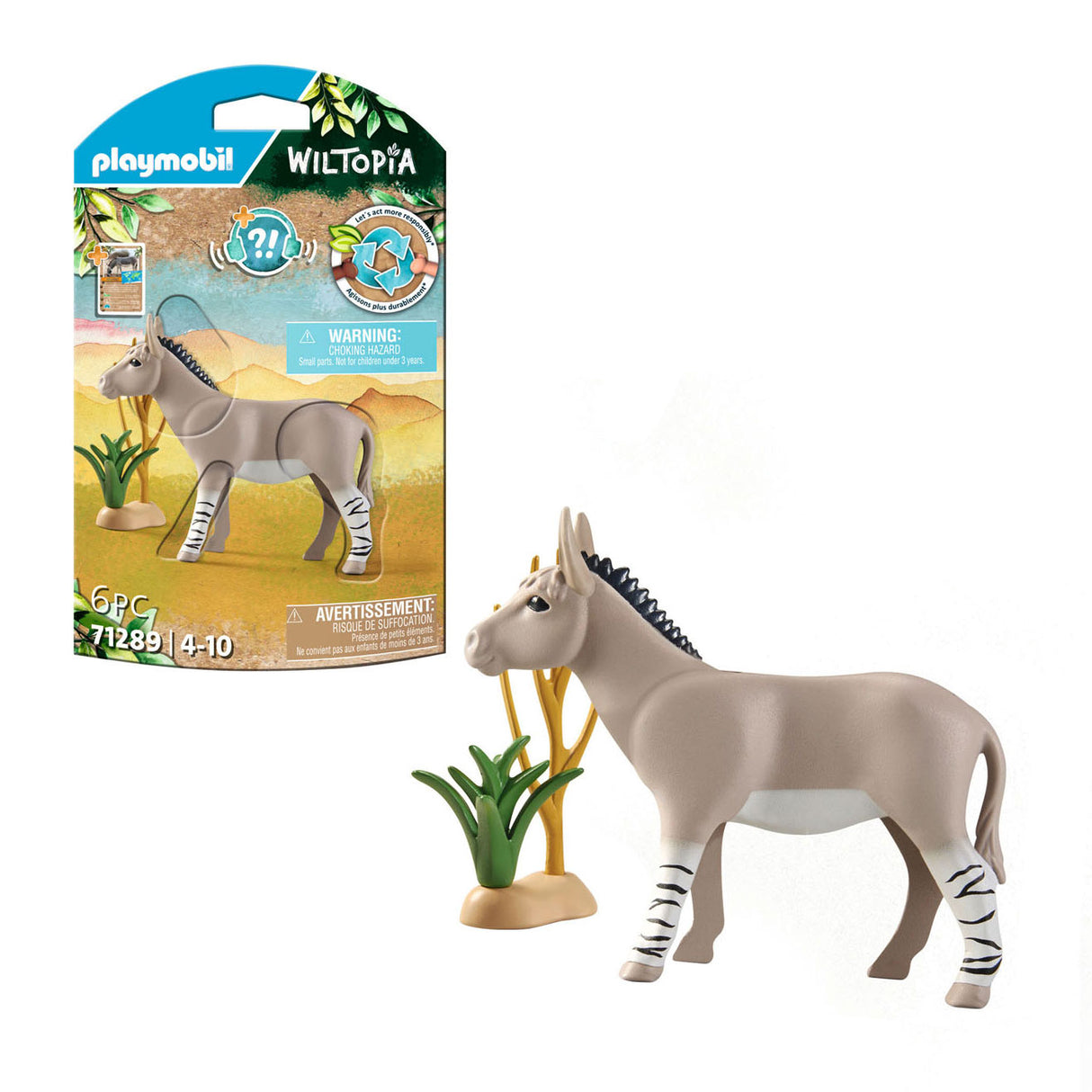 PlayMobil Wiltopia Africano Wild Ezel 71289