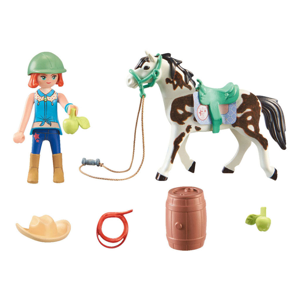 PlayMobil Horses eller Waterfall Ellie og Sawdust Play Set 71358