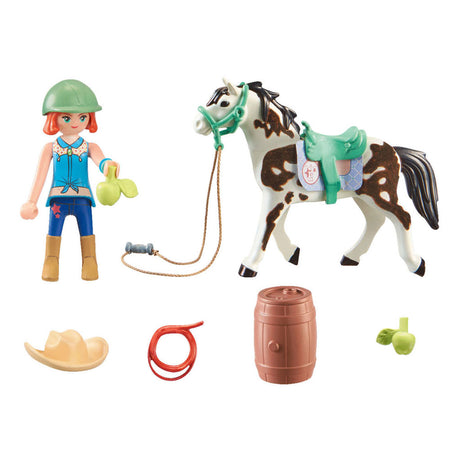 PlayMobil Horses eller Waterfall Ellie og Sawdust Play Set 71358