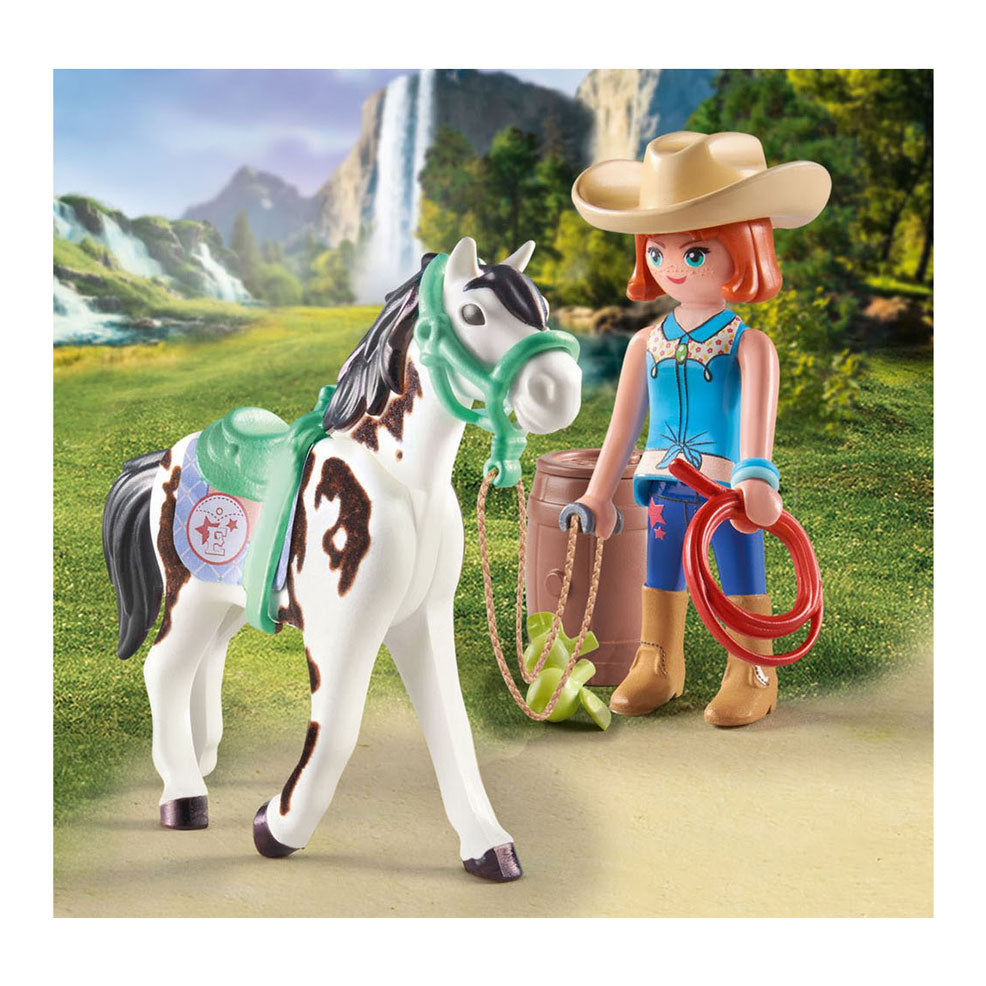 PlayMobil Horses eller Waterfall Ellie og Sawdust Play Set 71358