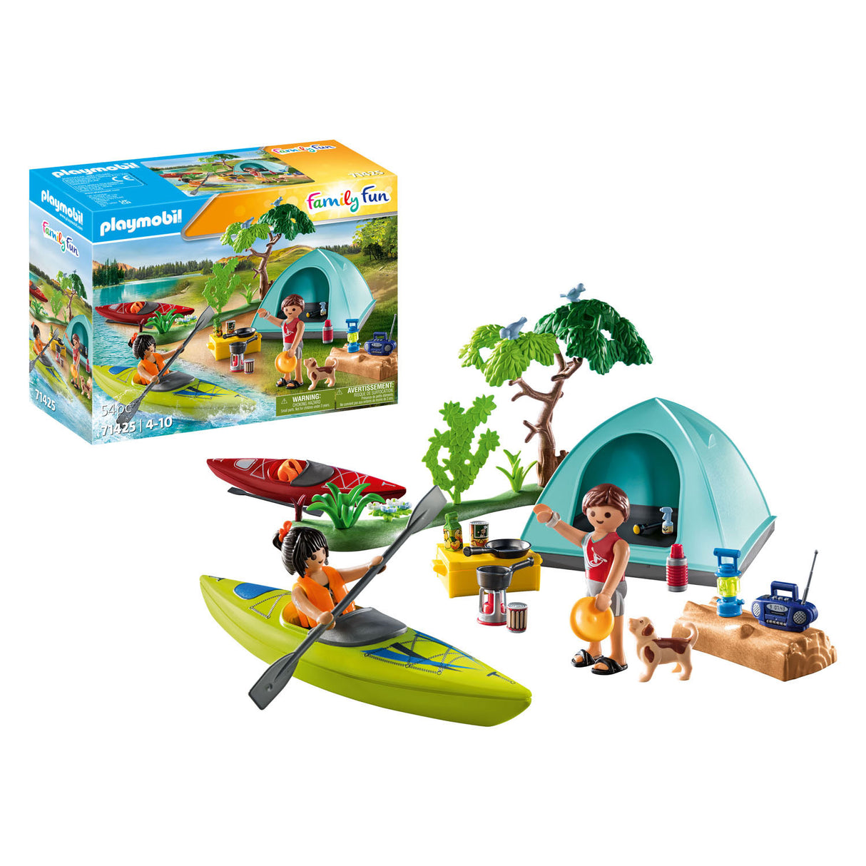 Playmobil Family Fun Outdoor Kamperen 71425