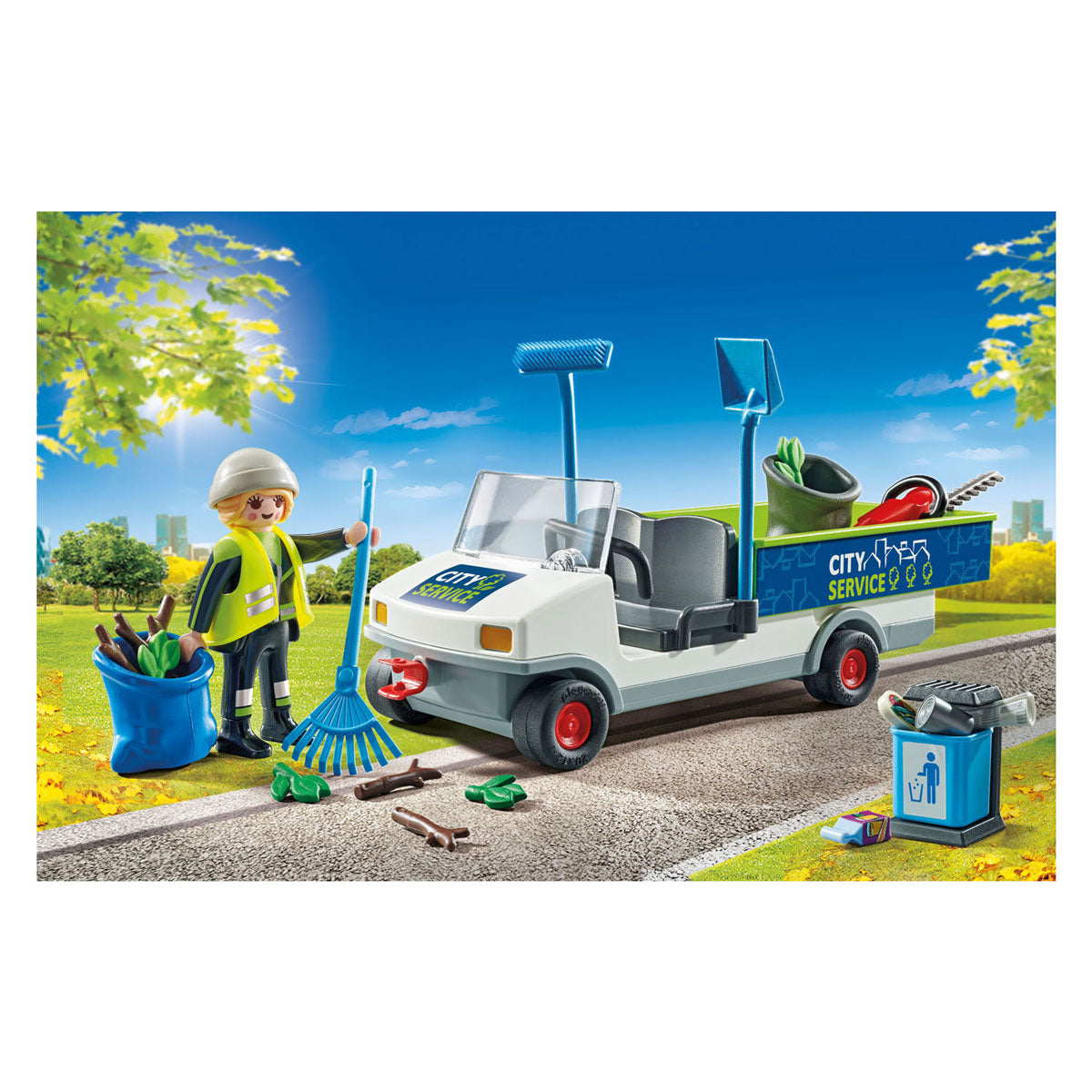 Playmobil City Action Electric Street Wipe Machine 71433